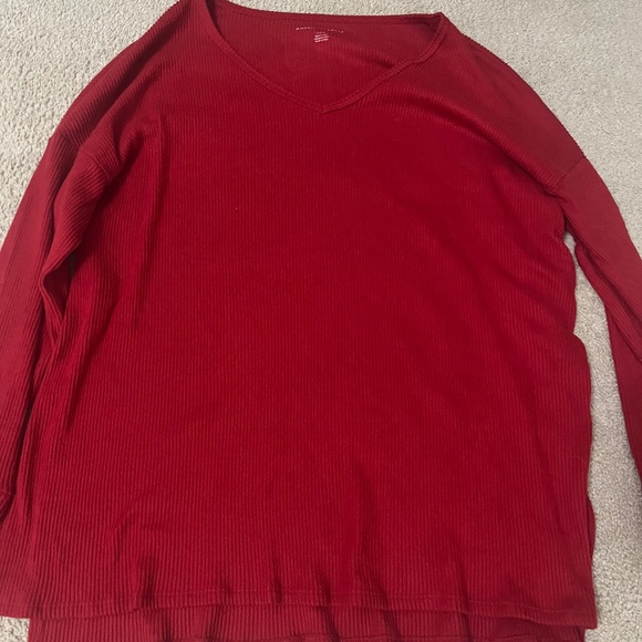 American eagle red sweater - Picture 1 of 3